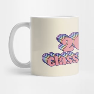 2020 Class of Chaos - Rainbow Retro Girl Mug